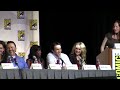 The True Blood panel at Comic Con 2009 in San Diego.
