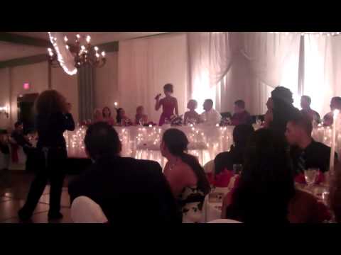 Maid of Honor Toast--Singing Total Eclipse of the Heart Remix
