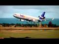FSX Landing at BIKF MD-11F tower view