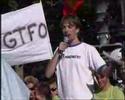 Demonstration mot FRA-lagen - Snild Dolkow, Piratpartiet