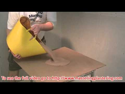 how to apply pva before plastering