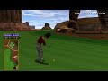 Golden Tee Great Shot on Monument Valley!