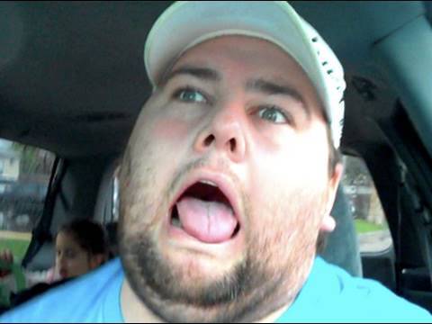 FAT GUY HAS SEIZURE! (1/21/10-323)