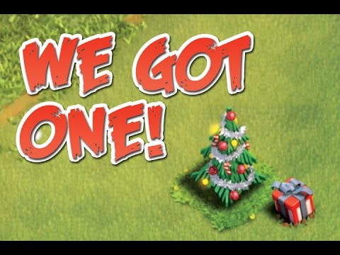 how to get xmas tree in clash of clans