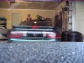 warm idle and rev to about 5000.  off road y-pipe, and full 3