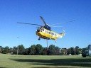 Sikorsky S-61N Taking Off