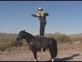 Cowboy Entertainment Trick Riding Roping Horse Gun Bausch