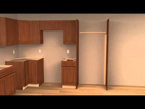how to fit appliances in a small kitchen