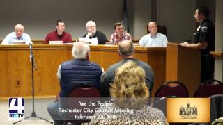 Public Meeting - Rochester City Council