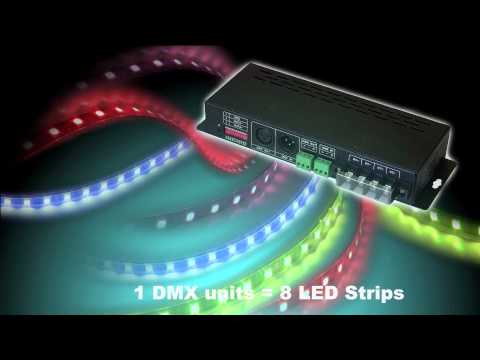 how to control led lights
