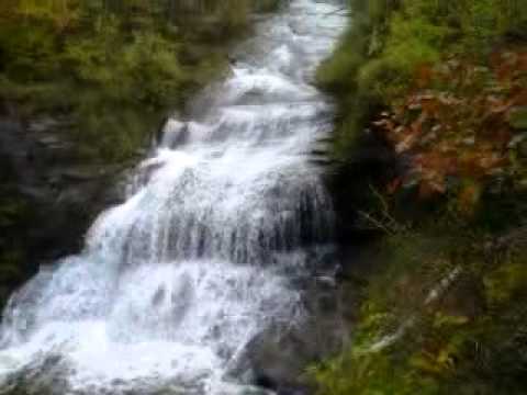 Waterfall at Letchworth State Park, New York (2 angles)
