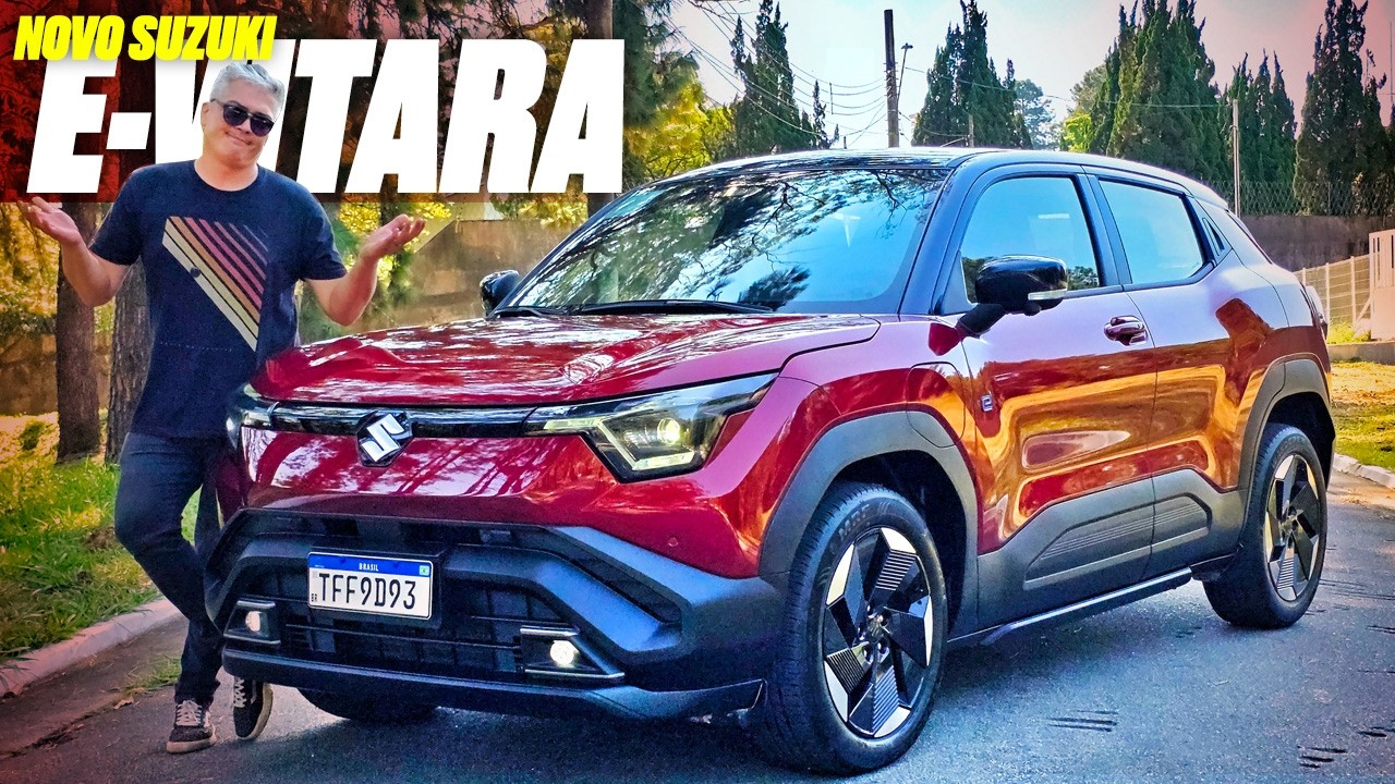 Novo Suzuki E-Vitara 2027 - ELÉTRICO, 4x4 E IGUAL UM TOYOTA! SUV CHEGA POR R$ 260.000. VALE A PENA?