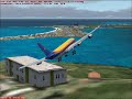 FS Airbus 340-300 Landing At Princess Juliana Intl. Rw27 FS Airbus 340-300 Landing At Princess Juliana Intl. Rw27