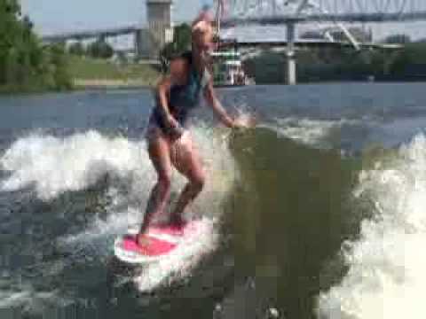 Bri Chmel's Wakesurf Worlds Winning Run 