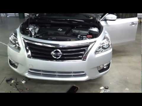 Installing an HID kit on a 2013 Nissan Altima