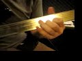Fretless Guitarist Ned Evett plays Frusciante Strat