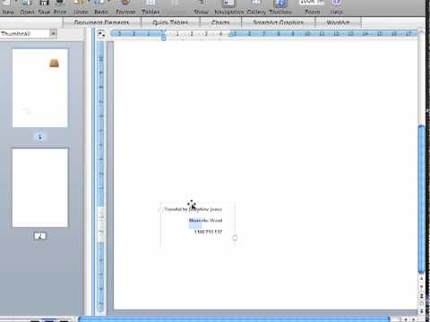 how to create letterhead