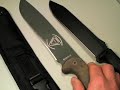 Big, bad, and heavy. But it sure works good. That's the excellent Ontario RTAK II knife. It has an easily classifiabable POU as a larger survival blade with of course secondard uses as an emergency defensive tool as well. At this point in TNP, the RTAK II has already proven itself as a capable warrior, even in frigid snowy conditions (video). For an amazingly low price (subject to change!), the Ontario RTAK II supplies its user with a long, full-tang 1/4