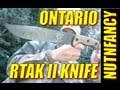 Ontario RTAK II knife:  Woods Warrior Proven