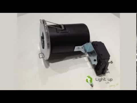 how to fit low voltage downlights
