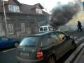 videos de litvínov 17.11.08 hořící auto měšťáků