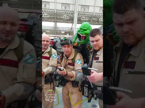 Ghostbusters cosplay Comic con #Shorts