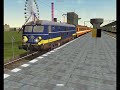 Train simulator MSTS NMBS 2553, Railion 1615, Buffel.