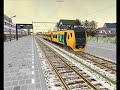 Train simulator MSTS NMBS 2553, Railion 1615, Buffel.