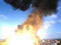 Real life meteor impact - very close up! - Awesome!