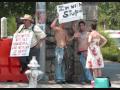 Gay protest signs (funny)