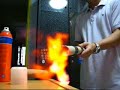 Home made flame gun