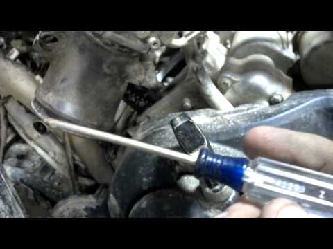 how to remove the carburetor from a yamaha grizzly 660
