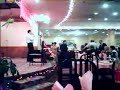 My friend singing in front of Chan Family Association gather