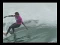 Sofia Mulanovich corriendo en Malibu, Rip Curl Pro 2005 Sofia Mulanovich corriendo en Malibu, Rip Curl Pro 2005