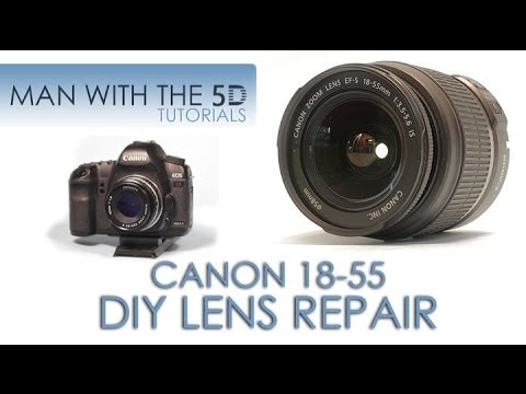 how to repair zoom lens
