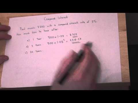 how to calculate compound interest