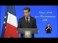 Nicolas Sarkozy À Lille, Fief De Martine Aubry, Pour Ses Vœux Aux Fonctionnaires