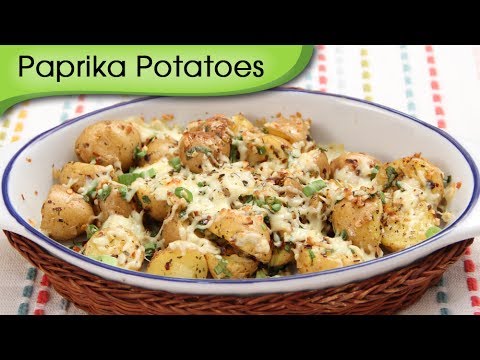 Paprika Potatoes – Quick Easy To Make Homemade Appetizer Recipe By Ruchi Bharani