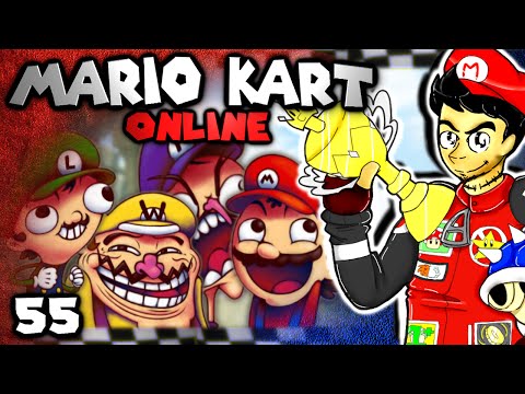 I HAVE NO FRIENDS HERE! (Mario Kart 8 Online: The Derp Crew - Part 55)