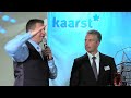 Kaarster Erfolgsmomente mit Eric Jelen und Eberhard Gienger beim 24. Kaarster Wirtschaftstreff.