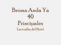 Broma Anda Ya - Las toallas del hotel 18