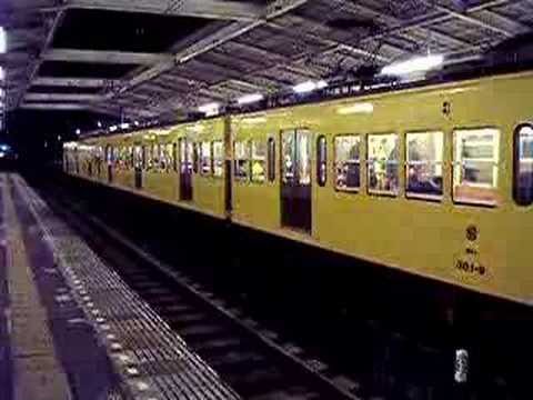 西武鉄道101系+301系10連