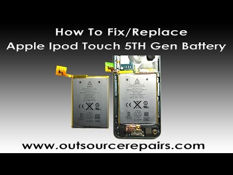how to replace a battery in an ipod