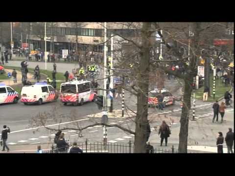 Toch 7 maart blokkade actie op Keizer Karelplein Nijmegen ondanks noodbevel