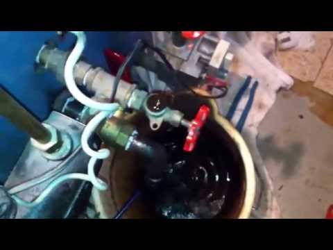 how to drain boiler