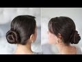 Cinnamon Bun Hair Tutorial