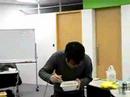 takesako challenges Cup Noodle mixed wasabi and pepper sauce