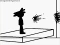 stick figure chat door animatioin