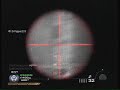 Modern Warfare 2 - Underpass - Intervention Thermal Scope - Fall Camo Sight
