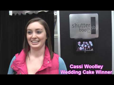 Cassi Woolley chooses the wedding cake over a wedding dress at the Southwest Michigan Bridal Show on Sunday January 13th, 2013 at Wings Stadium. Cassi Woolley chooses the wedding cake over a wedding dress at the Southwest Michigan Bridal Show on Sunday January 13th, 2013 at Wings Stadium.